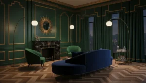 Styl art deco w mieszkaniu – jak wprowadzić go bez kiczu i przepłacania