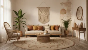 Salon w stylu boho – jak urządzić?