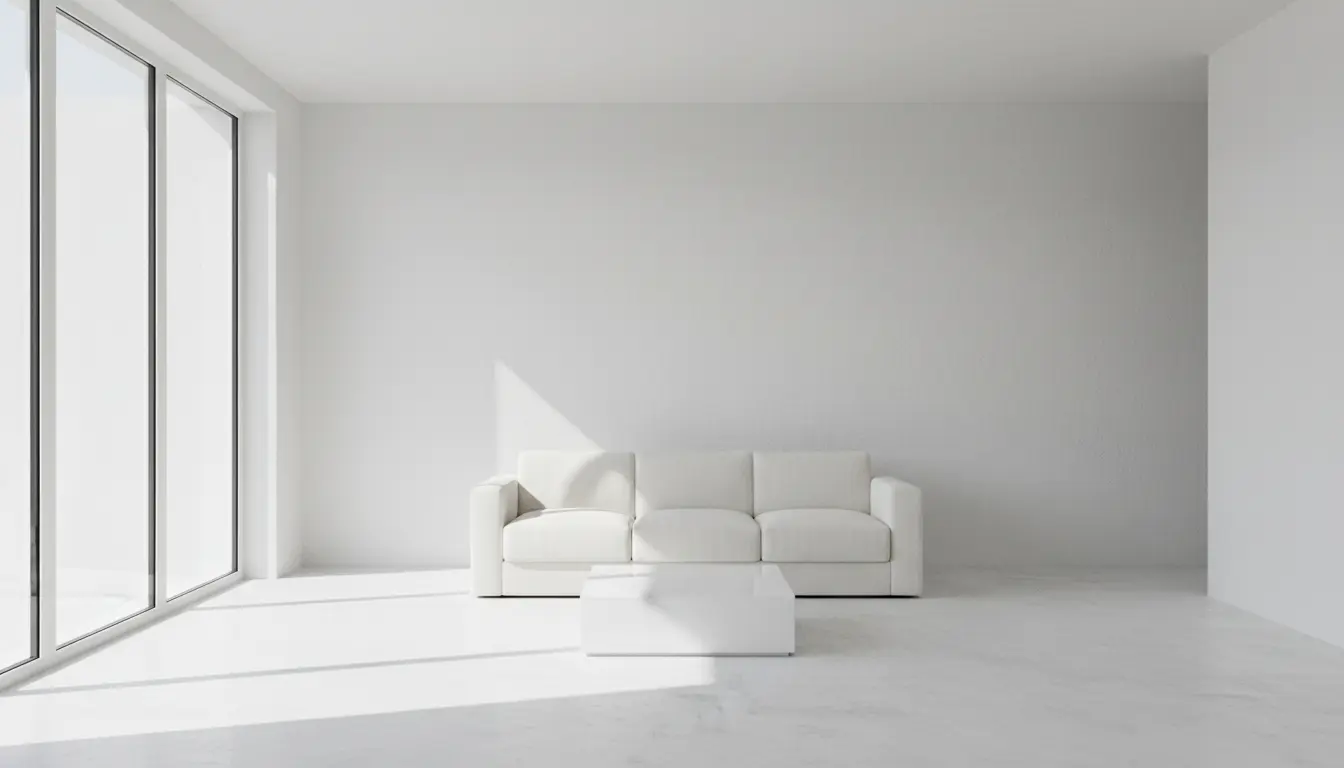 Styl minimalistyczny w salonie
