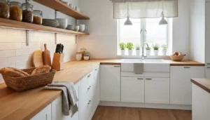 Kuchnia w stylu skandynawskim – jak dobrać materiały, które przetrwają codzienne gotowanie?